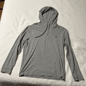 Polo by Ralph Lauren Men’s Gray Hooded Sweatshirt